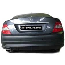 Pare Chocs Arriere Mercedes Classe C W204 Amg C63 Kustomorphose