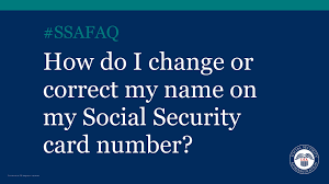 To change the information on your social security number record (i.e., a name or citizenship change, or corrected date of birth) you must provide documents to prove your identity, support the requested change, and establish the reason for the change. Social Security On Twitter How Do I Change Or Correct My Name On My Social Security Card Https T Co Bndrod3ekt Weddingseason Ssafaq