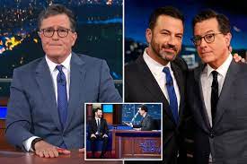 Jimmy Kimmel blasts CBS over 'The Late Show' cancellation as he supports pal Stephen Colbert: 'F–k you'