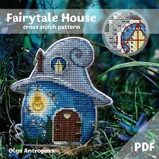 Maybe you would like to learn more about one of these? House Cross Stitch Pattern Pdf Instant Download Fairy Tale Etsy Cross Stitch House Cross Stitch Patterns Stitch Patterns
