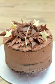 Take off the heat and stir in the flour, cocoa, baking powder, eggs and soured cream to a smooth batter, then stir in the marshmallows. Chocolate Birthday Cake Bakingqueen74