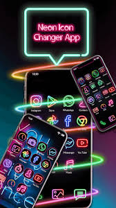 Access to photos, media, and files on your device: Neon Icon Changer App Glow App Icon Design App Store Data Revenue Download Estimates On Play Store