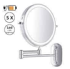 Check spelling or type a new query. Wireless Usb Rechargeable Wall Mounted Retractable Shaving Hotel Bathroom Led Cosmetic Mirror Buy Double Sided 1x 3x 5x 7x 8x 10x Shaving Magnified Mirror Ring Light Makeup Mirror Hotel Lighted Rotating Bathroom