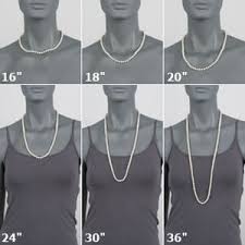 necklace size chart