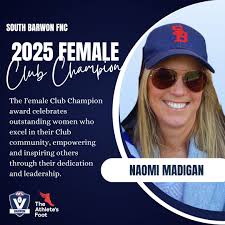 Congratulations to Naomi Madigan 🍾 South Barwon FNC