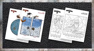 We have prepared a huge collection of every how to train your dragon printable activity you can imagine! How To Train Your Dragon Coloring Pages And Activity Sheets