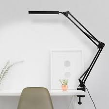 Adjustable Long Arm Usb Desk Lamp Bed Reading Led Light Table Clip On Clamp Ebay