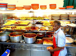 Nasi kandar line clear at a glance. Penang Lunch At Line Clear Nasi Kandar Asia Pacific Hungry Onion