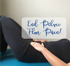 Kneel on the floor, placing a folded blanket. End Pelvic Floor Pain With Yoga Allison Rissel Training