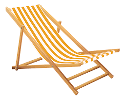 Clipart Cartoon Beach Chair