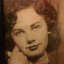 My mom, Janet Olson, at the old Baxter Store where she had her first job.  Dated 1955