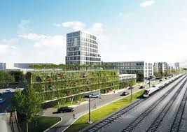 Parking garage e is situated nearby to howard. North Station Site Rosenheim