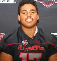 Alijah Vera-Tucker '17 Selected for Under Armour All-America High School  Football Game