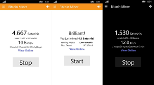 While it's certainly possible to load up nicehash, set it all up and leave. Bitcoin Miner App Updated On Windows 10 Mobile And Pc With Improvements