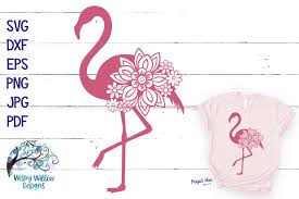 These svg images were created by modifying the images of pixabay. Floral Flamingo Svg Cut File 284182 Svgs Design Bundles