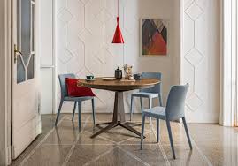 Round extending dining table and chairs ukrainian language. Link Extendable Table Midj In Italy