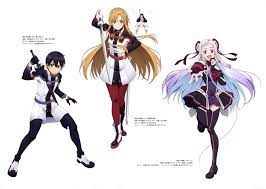Most of the characters are introduced as gamers who play and consequently become trapped in. Gekijouban Sword Art Online Ordinal Scale Sword Art Online The Movie Ordinal Scale Image 2245543 Zerochan Anime Image Board