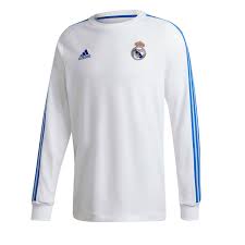 Shop the hottest real madrid football kits and shirts to make your excitement clear this football season. Jersey Adidas Real Madrid Icons Tee Long 2020 2021 White Black Futbol Emotion