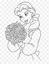 Gambar mewarnai putri sofia untuk anak paud dan tk. Menggambar Buku Mewarnai Putri Belle Disney Ariel Putri Disney Putih Wajah Png Pngegg