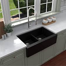 Bath towels, rugs & mats, accessories, shower curtains, robes Karran 34 In X 21 25 In Black Double Equal Bowl Tall 8 In Or Larger Undermount Apron Front Farmhouse Residential Kitchen Sink Amazon Com
