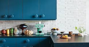 To achieve an even coverage when painting with a light color, make sure the first layer of paint is fully dry before adding another. The Best 12 Blue Paint Colors For Kitchen Cabinets