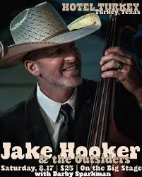 Are you getting ready to #followmetoturkeytx for Jake Hooker and the  Outsiders at Hotel Turkey! Here are a few things to help make your trip  easier! +Enter through 2nd St Gate at
