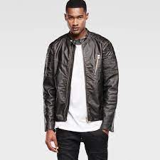 Biker Leather Jacket Black G Star Raw Leather Jacket Black Biker Leather Jackets