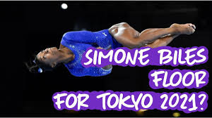 Coach laurent landi embraces simone biles, after she exited the team final with apparent injury, at the 2020 summer olympics, tuesday, july 27, 2021, in tokyo. Simone Biles Potential Floor For Tokyo 2021 Youtube