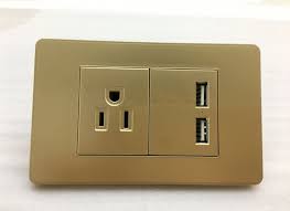 A 3 pin plug is used for domestic appliances. China Us Standard Wall Electrical 3 Pin Socket With Usb With Iec Certificate China Socket Wall Socket