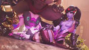 Overwatch Heroes Doomfist, D.Va and Widowmaker Star in Kreamu Hentai Porn  Video | AREA51.PORN