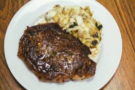 Place the cut potatoes on a sheet pan. Video Rosemary Ribeye Mashed Potatoes Bachelor Cooking