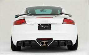 Carbon Fiber Car Rear Wing Trunk Spoiler For Audi Tt Tts Ttrs Rowen Style 2008 2009 2010 2011 2012 2013 2014 2015 2016 2017 Audi Tt Audi Carbon Fiber