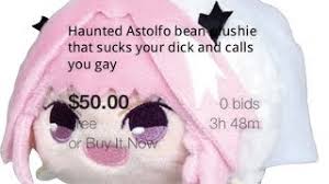 Horny Astolfo Bean Plushie Youtube High quality astolfo inspired mugs by independent artists and designers from around the world. horny astolfo bean plushie
