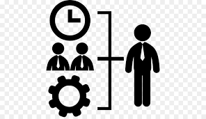 Project management line icon set. Project Management Icon