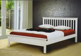 Shopping for low bed frames? Pentre White Super King Size Bed Frame