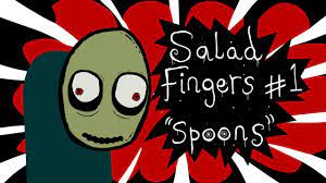 They stepped off the curb and a speeding car came around the corner and ran one of them over. Salad Fingers 1 Spoons Youtube