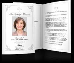 Choosing a template for your service is an. Memorial Service Program Sample Funeral Programs Examples For Memorials Elegant Memorials