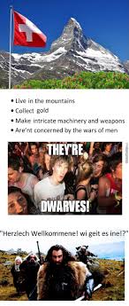 Fastest way to caption a meme. Swiss Are Kinda As Dwarves By Ojo018 Meme Center