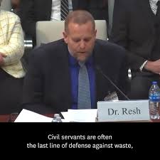 Bill Resh Congressional Testimony