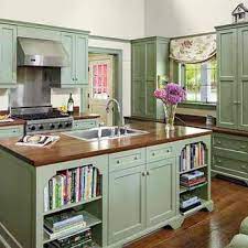 10 Desain Dapur Sederhana Tanpa Kitchen Set Unik Dan Murah Painted Kitchen Cabinets Colors Painting Kitchen Cabinets Rustic Kitchen Cabinets
