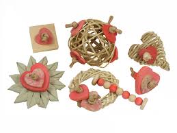 Happy Valentine S Day A New Bird Toy Collection Filled With Love Homemade Bird Toys Bird Toys Natural Bird Toys