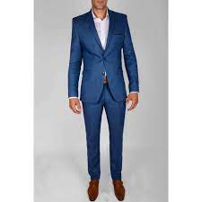 Pour aller travailler, misez sur une valeur sûre : Costume En Lin Homme Bleu Bleu Cdiscount Pret A Porter