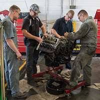 Spc. Edward Churbe, a San Antonio native, now a generator