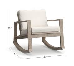 Indio Occasional Rocking Chair Pottery Barn Rocking Chair Leather Dining Room Chairs Blue Chairs Living Room