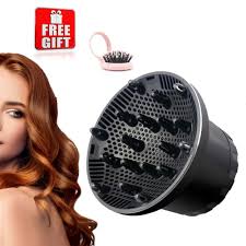 High quality nylon and rubber materials. Universal Hair Dryer Diffuser Attachment Hair Diffuser For Curly Wavy Hair Professional Salon Grade Tools Blow Dryer Diffuser With Honeycomb Design Fits 1 4 2 6 Inches Nozzle Buy Online In Bosnia And Herzegovina At