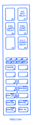 5″ x 7″ speakers audio rear speakers size: Mazda Soho 1998 Fuse Box Block Circuit Breaker Diagram Carfusebox