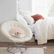 Maybe you would like to learn more about one of these? Sherpa Ivory Hang A Round Swivel Chair Pottery Barn Teen