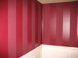 Painting Stripes With The Same Color Different Sheen Interior Paint Wall Painting Techniques Paint Stripes