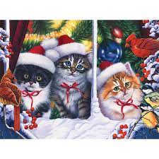 If you're sending letters, you're going to need stamps! Christmas Cats In The Window 1000 Piece Jigsaw Puzzle Bits And Pieces