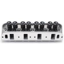 Not only do they flow better but you also get a modern combustion chamber which is so vastly superior to camel humps' bathtub shaped chamber. Edelbrock 77189 Victor Jr Cylinder Head Assembled Ford 289 302 351w